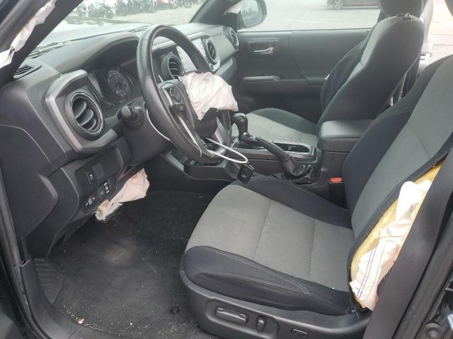 5TFCZ5AN5MX272793 - 2021 TOYOTA TACOMA DOUBLE CAB BLACK photo 7