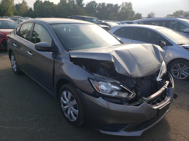 3N1AB7AP4HY252888 - 2017 NISSAN SENTRA S GRAY photo 4