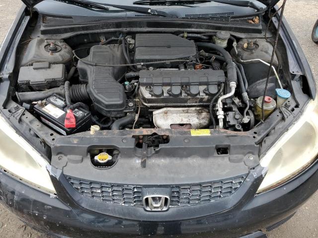 1HGEM22194L023164 - 2004 HONDA CIVIC DX VP أسود صورة 11