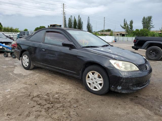 1HGEM22194L023164 - 2004 HONDA CIVIC DX VP أسود صورة 4