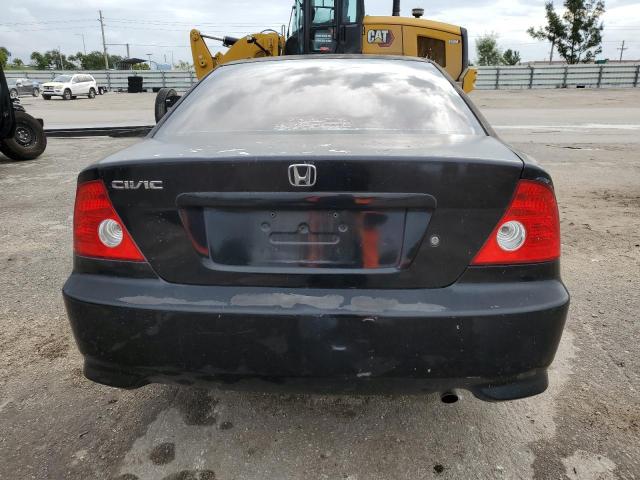 1HGEM22194L023164 - 2004 HONDA CIVIC DX VP أسود صورة 6