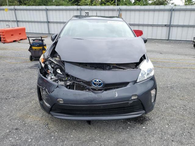 JTDKN3DU9D5655906 - 2013 TOYOTA PRIUS GRAY photo 5