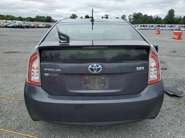 JTDKN3DU9D5655906 - 2013 TOYOTA PRIUS GRAY photo 6