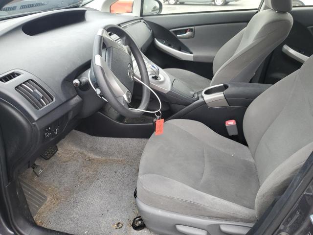 JTDKN3DU9D5655906 - 2013 TOYOTA PRIUS GRAY photo 7