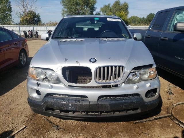 5UXFB53505LV17117 - 2005 BMW X5 4.4I SILVER photo 5