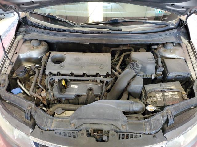 KNAFU5A28C5479719 - 2012 KIA FORTE EX ნაცრისფერი ფოტო 11