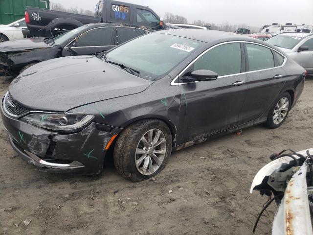 1C3CCCCB6FN537460 - 2015 CHRYSLER 200 C GRAY photo 1