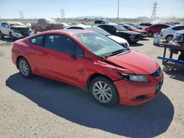 2HGFG3B88CH557296 - 2012 HONDA CIVIC EX RED photo 4