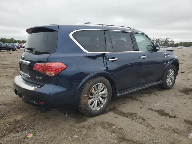 JN8AZ2NE9H9152705 - 2017 INFINITI QX80 BASE BLUE photo 3