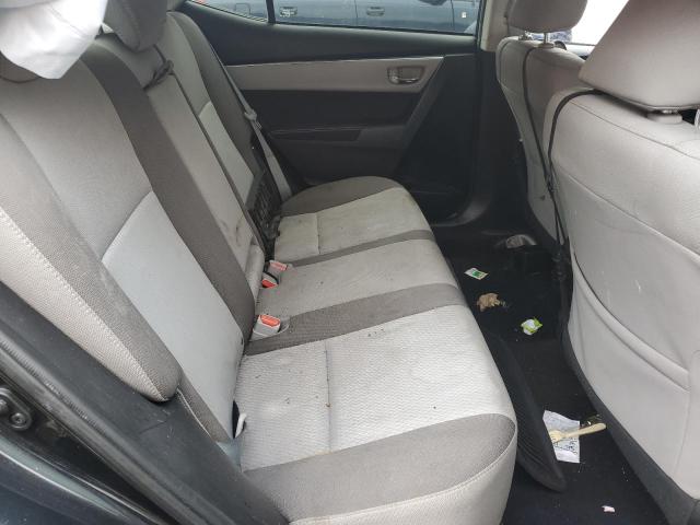 2T1BURHE2HC812855 - 2017 TOYOTA COROLLA L BLACK photo 10