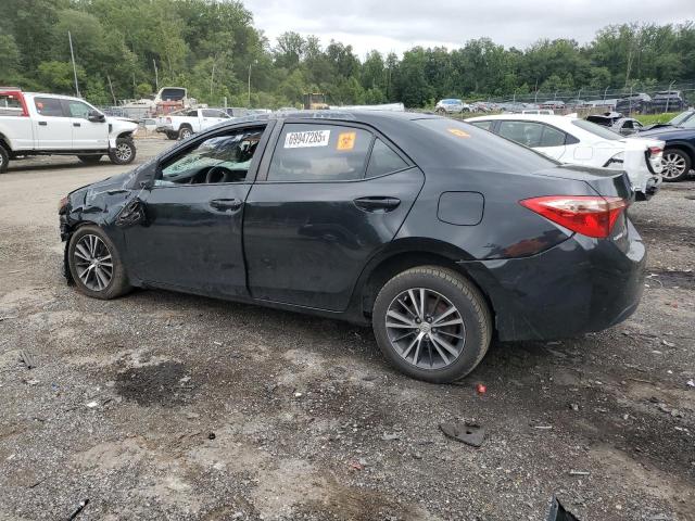 2T1BURHE2HC812855 - 2017 TOYOTA COROLLA L BLACK photo 2