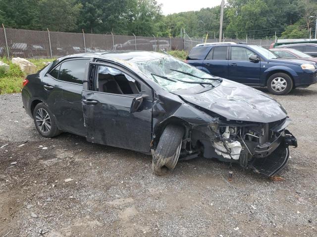 2T1BURHE2HC812855 - 2017 TOYOTA COROLLA L BLACK photo 4