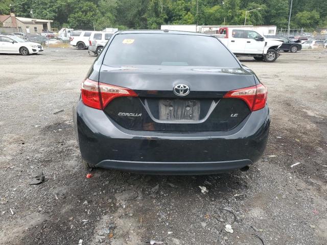 2T1BURHE2HC812855 - 2017 TOYOTA COROLLA L BLACK photo 6