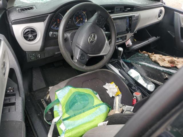 2T1BURHE2HC812855 - 2017 TOYOTA COROLLA L BLACK photo 8