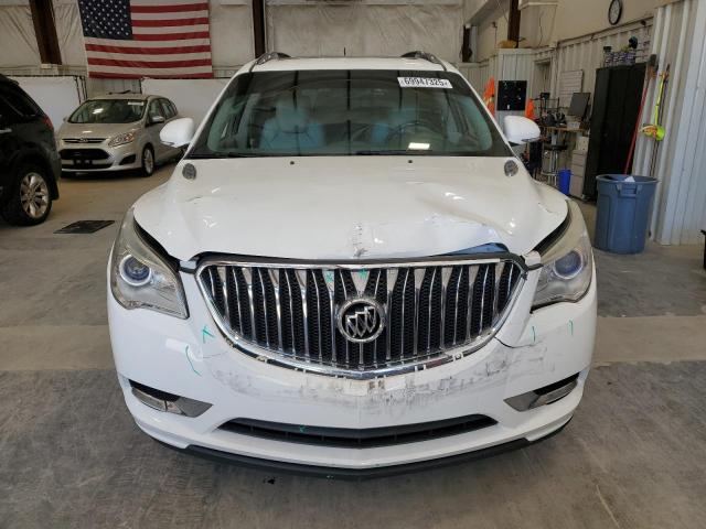 5GAKRBKD1EJ178898 - 2014 BUICK ENCLAVE WHITE photo 5