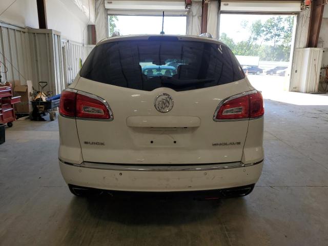 5GAKRBKD1EJ178898 - 2014 BUICK ENCLAVE WHITE photo 6