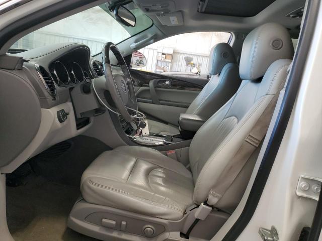 5GAKRBKD1EJ178898 - 2014 BUICK ENCLAVE WHITE photo 7