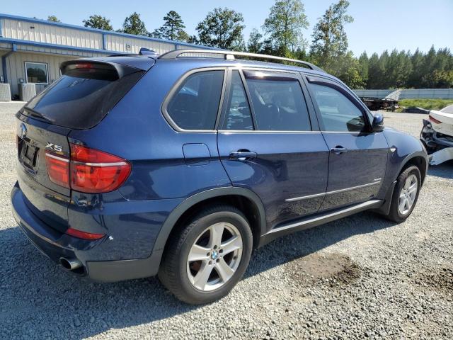 5UXZV4C52CL752744 - 2012 BMW X5 XDRIVE35I BLUE photo 3