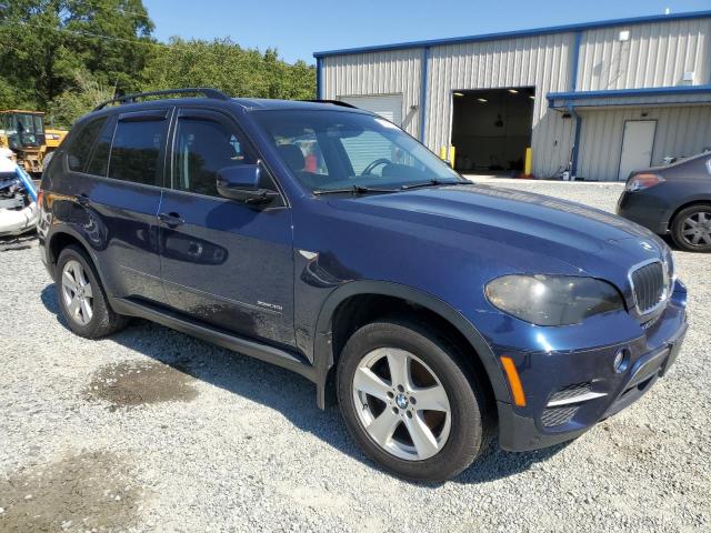 5UXZV4C52CL752744 - 2012 BMW X5 XDRIVE35I BLUE photo 4