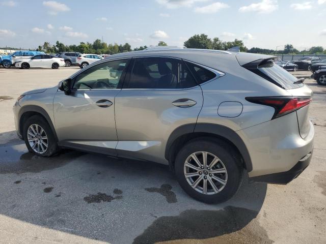 JTJDARBZ1M2180448 - 2021 LEXUS NX 300 BASE ვერცხლისფერი ფოტო 2