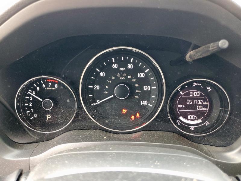 3CZRU5H78HM701012 - 2017 HONDA HR-V EXL GRAY photo 9