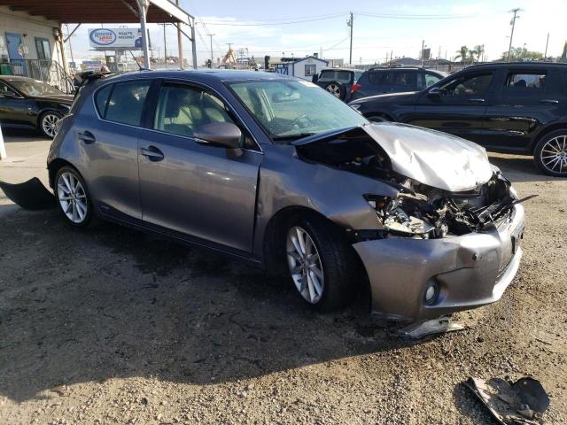 JTHKD5BH7D2167509 - 2013 LEXUS CT 200 GRAY photo 4