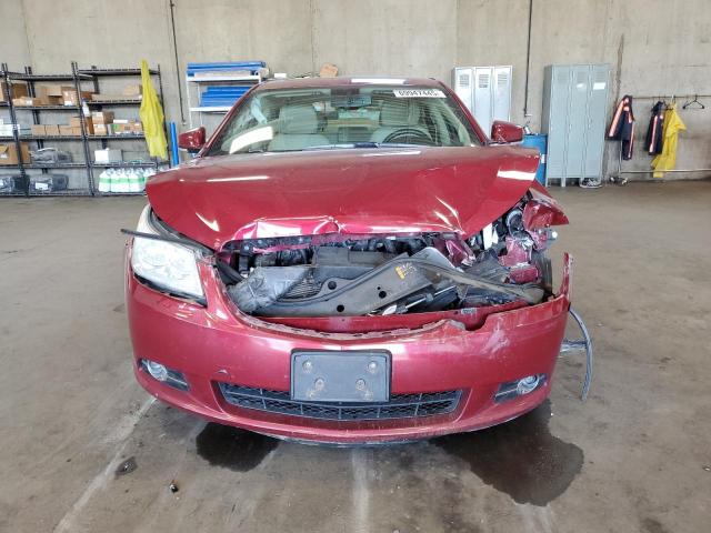 1G4GC5ED1BF339201 - 2011 BUICK LACROSSE CXL RED photo 5