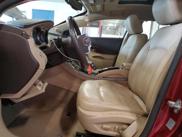 1G4GC5ED1BF339201 - 2011 BUICK LACROSSE CXL RED photo 7