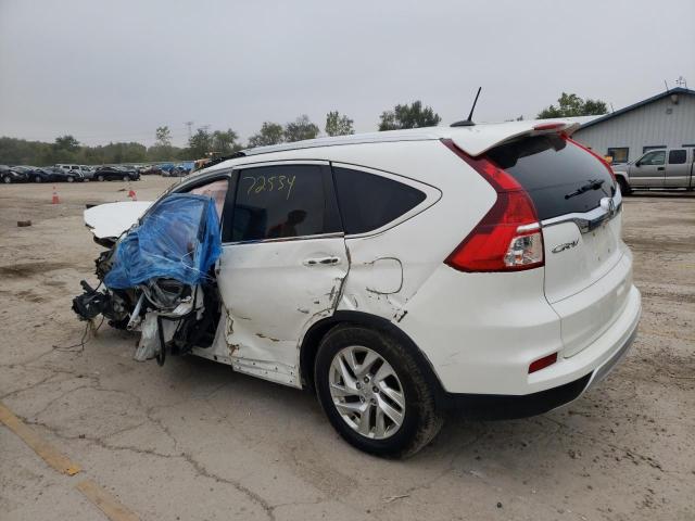 5J6RM4H72FL072534 - 2015 HONDA CR-V EXL WHITE photo 2