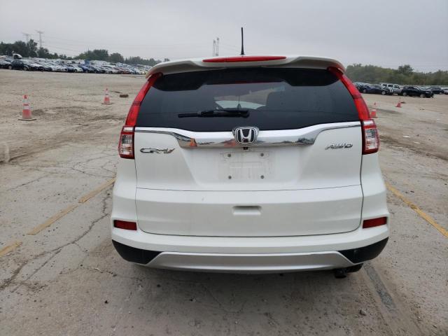 5J6RM4H72FL072534 - 2015 HONDA CR-V EXL WHITE photo 6