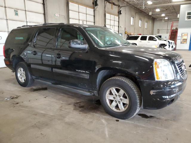 1GKS1KE06DR300559 - 2013 GMC YUKON XL C1500 SLT BLACK photo 4