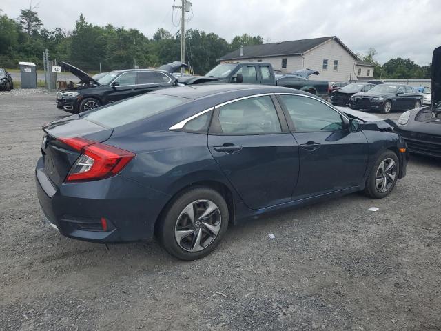 2HGFC2F64KH599302 - 2019 HONDA CIVIC LX ლურჯი ფოტო 3