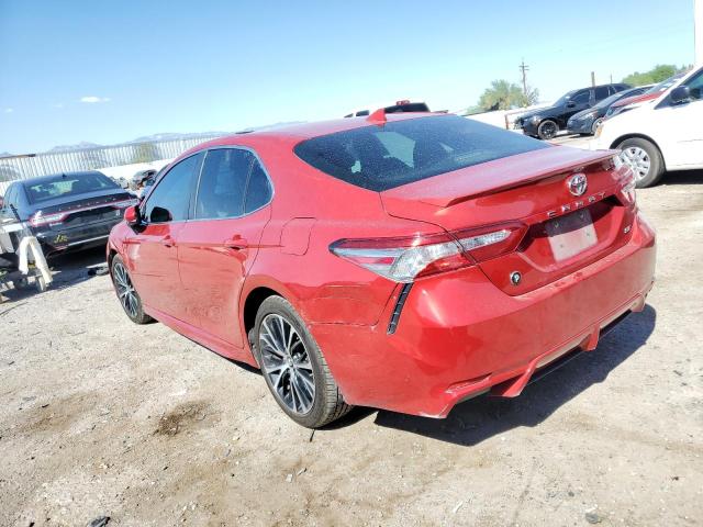 4T1B11HKXKU285430 - 2019 TOYOTA CAMRY L RED photo 2