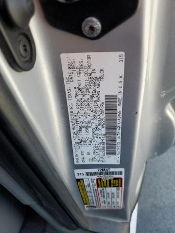 5TFTX4CN5BX007432 - 2011 TOYOTA TACOMA ACCESS CAB 银色 照片 12