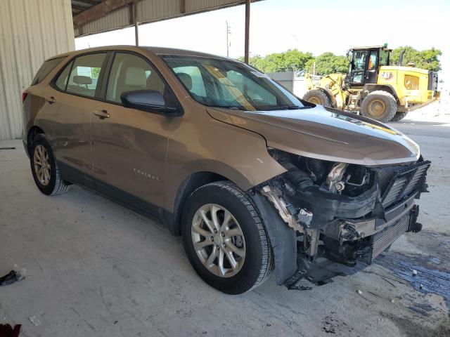 2GNAXHEV8J6298736 - 2018 CHEVROLET EQUINOX LS 棕色 照片 4