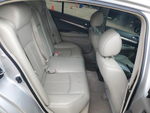 JN1CV6AP9CM629026 - 2012 INFINITI G37 BASE ვერცხლისფერი ფოტო 10
