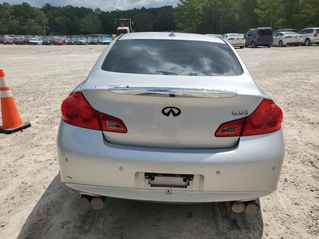 JN1CV6AP9CM629026 - 2012 INFINITI G37 BASE ვერცხლისფერი ფოტო 6