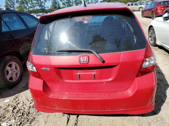 JHMGD376X7S052330 - 2007 HONDA FIT S 红色 照片 6