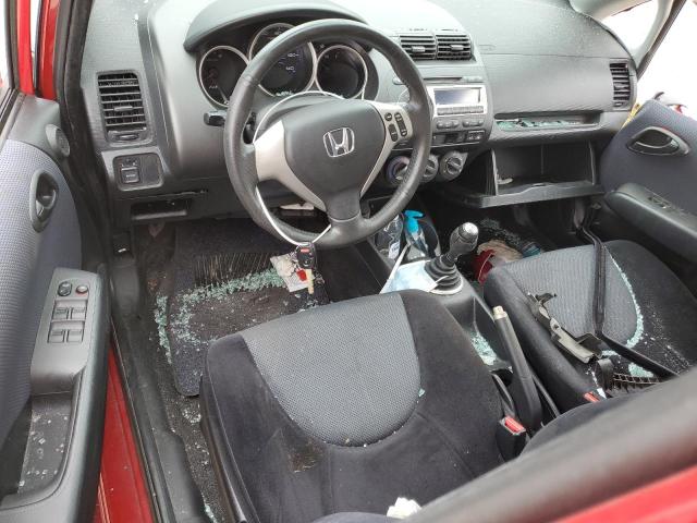JHMGD376X7S052330 - 2007 HONDA FIT S 红色 照片 8
