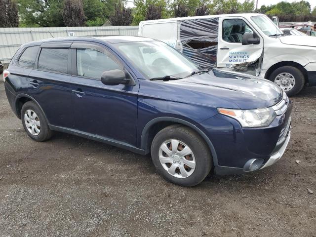 JA4AD2A39FZ009498 - 2015 MITSUBISHI OUTLANDER ES ლურჯი ფოტო 4