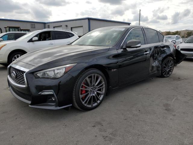 JN1FV7AR7JM481296 - 2018 INFINITI Q50 RED SPORT 400 BLACK photo 1