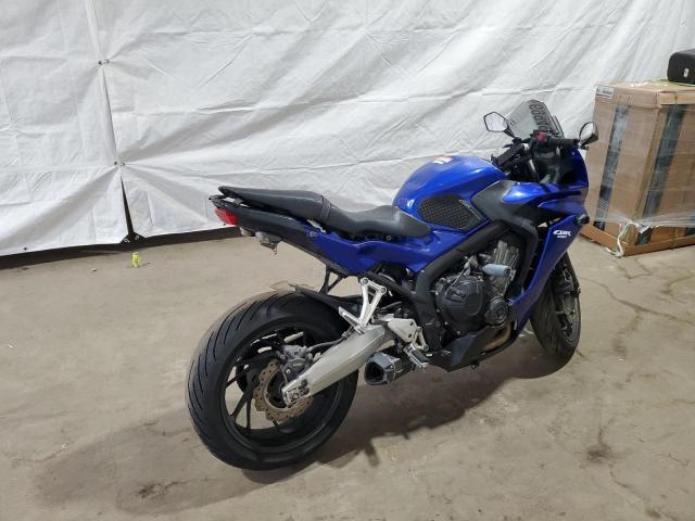 MLHRC7404E5000446 - 2014 HONDA CBR650 F BLUE photo 6