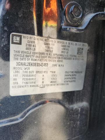 3GNAL2EK0ES545463 - 2014 CHEVROLET CAPTIVA LS 黑色 照片 13