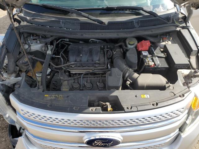 1FMHK8D8XBGA70865 - 2011 FORD EXPLORER XLT Արծաթագույն լուսանկար 12
