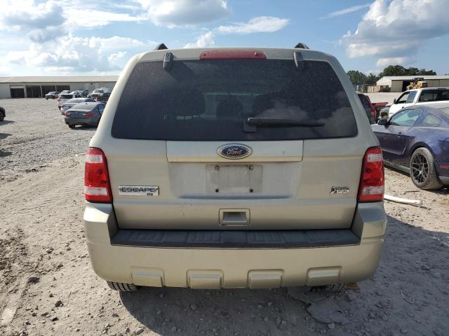 1FMCU9DG4AKD22168 - 2010 FORD ESCAPE XLT 金色 照片 6