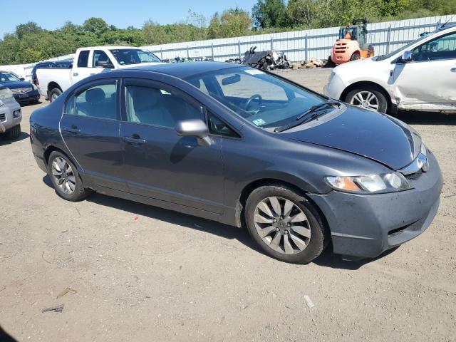 2HGFA16579H367715 - 2009 HONDA CIVIC LX BLACK photo 4