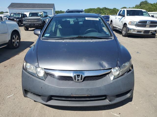 2HGFA16579H367715 - 2009 HONDA CIVIC LX BLACK photo 5