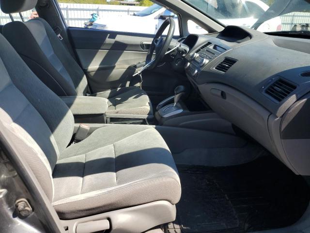 2HGFA16579H367715 - 2009 HONDA CIVIC LX BLACK photo 7