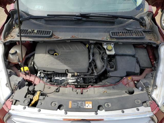 1FMCU9HD7JUC28628 - 2018 FORD ESCAPE SEL 红色 照片 11