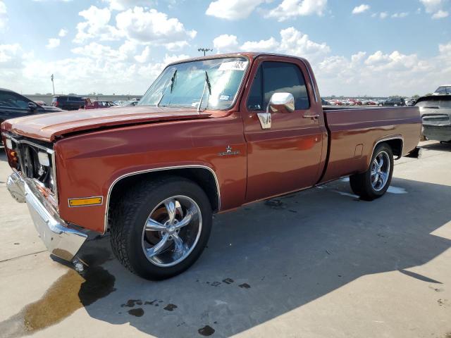 1GTGC24M4ES514590 - 1984 GMC C2500 ORANGE photo 1